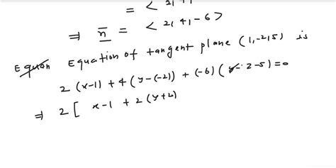 SOLVED Find The Tangent Plane And Normal Line From X2 Y2 Z2 30