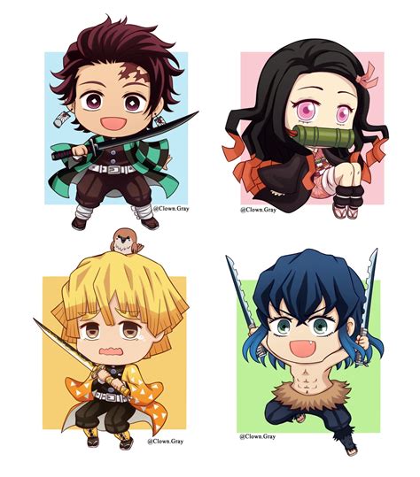 Kimetsu No Yaiba Fanart Chibi Kimetsu No Yaiba Images And Photos Finder