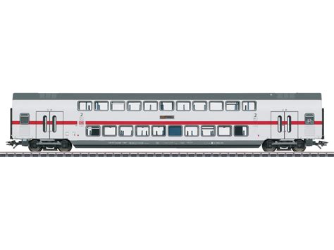 Passenger Coach IC2 Double Decker Centre Car 2nd Class DB AG HO Gauge