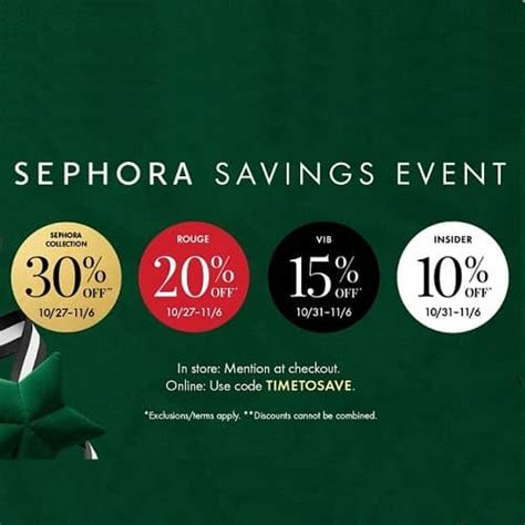 Sephora Fall Savings Event Off Beauty Deals Bff