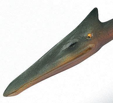 A Close Up Of The Head Of The First Quetzalcoatlus In The Schleich