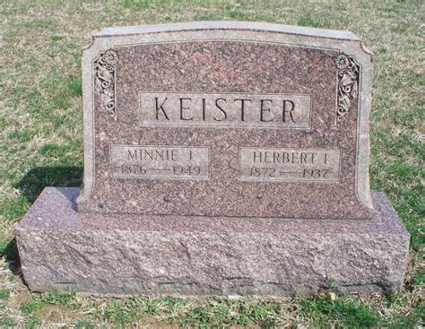 Minnie Jane Adams Keister Find A Grave Memorial