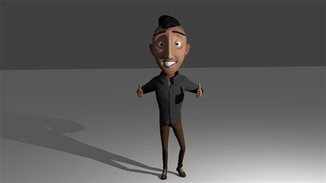 Cartoon Man Character - Finished Projects - Blender Artists Community