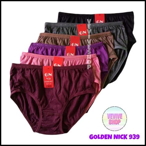 Jual Cd Pakaian Dalam Celana Dalam Wanita Golden Nick Lusinan