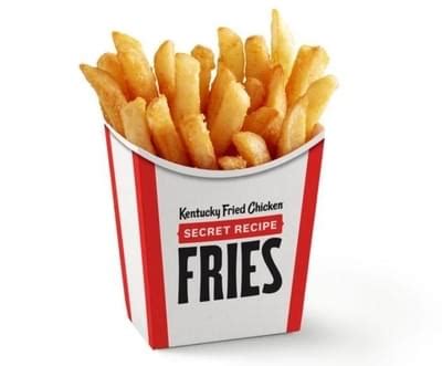 KFC Secret Recipe Fries Nutrition Facts