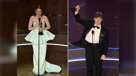 Oscars Emma Stone schlägt Sandra Hüller Cillian Murphy triumphiert