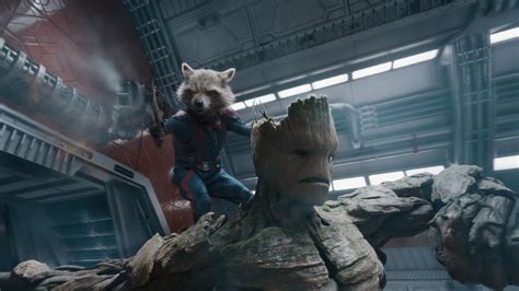 Groot And Rocket Wallpaper