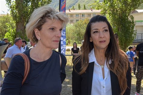 Sabrina Agresti Roubache En Visite Minist Rielle Digne Les Bains