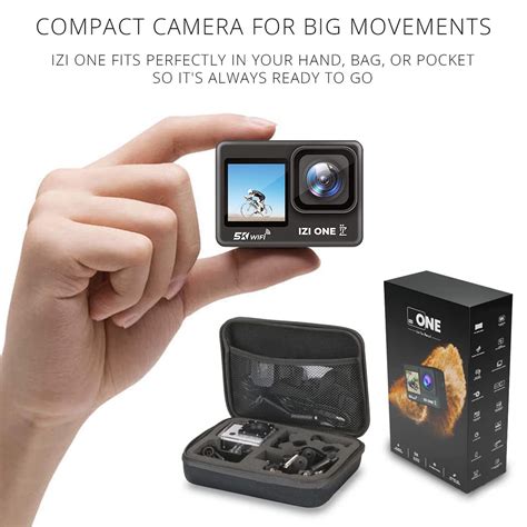 Buy IZI ONE 5K And 48MP 30 FPS Waterproof Sports Action Camera With