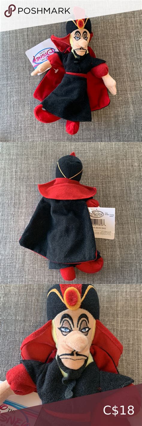 Disney Aladdin Jafar Mini Bean Bag Plush Jafar Disney Aladdin Bean