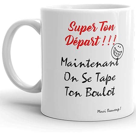 Mug Humour Retraite Tasse Message Dr Le Coll Gue Id E Cadeau Original