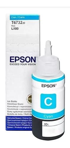 Tinta Epson Original T Ml Cyan Unidad Mercadolibre