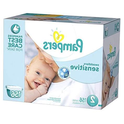 Pampers Swaddlers Sensitive Diapers Size 2 Economy Pack