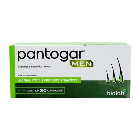 Pantogar Men C Psulas Biolab Farma Direta