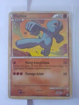 Carte Pokemon Machoc Ebay