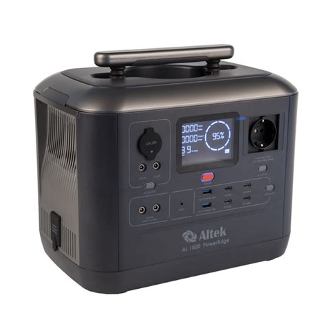 Купить портативную зарядную станцию ALTEK PowerBox AL 1000 | 1075,2 Вт·год