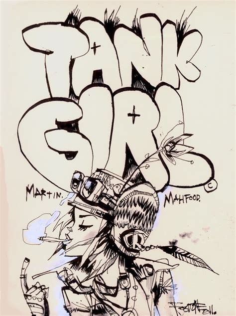 Food One Jim Mahfood Art Everybody Loves Tank Girl