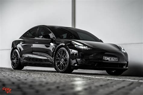 2020 Tesla Model 3 - TSW SEBRING - Black | TSW Alloy Wheels