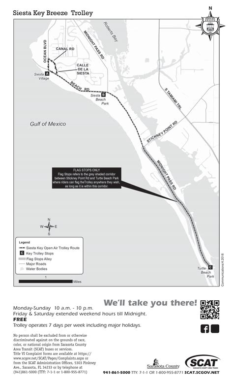 map of siesta key