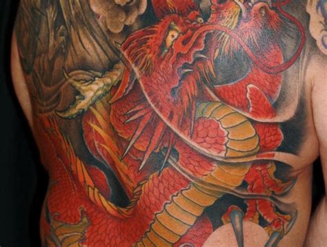 Tatouage Dragon Japonais Mythologie Et Puissance