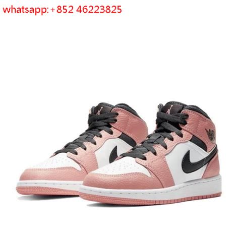 Air Jordan Femme Rose Et Bleu Nike Air Jordan 1 Mid Femme Jordan One