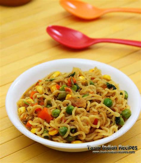 Maggi Vegetable Atta Noodles Recipe / How to make Maggi Atta Noodles