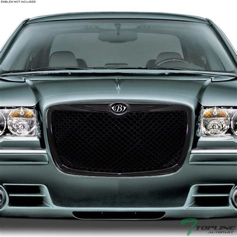 Topline For 2005 2010 Chrysler 300300c Mesh Front Hood Bumper Grill