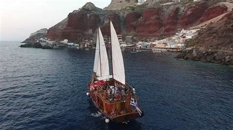 Santorini Caldera Cruise on a Traditional Boat - Book Online