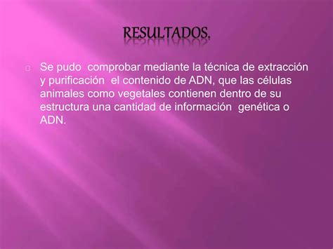 Extraccion De Adn Ppt