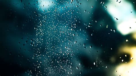 Drops Glass Surface Wet 4k Hd Wallpaper