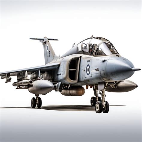 Premium AI Image | Isolated of Av 8B Harrier Ii 1981 Verticalshort Takeoff and Landing on W on ...