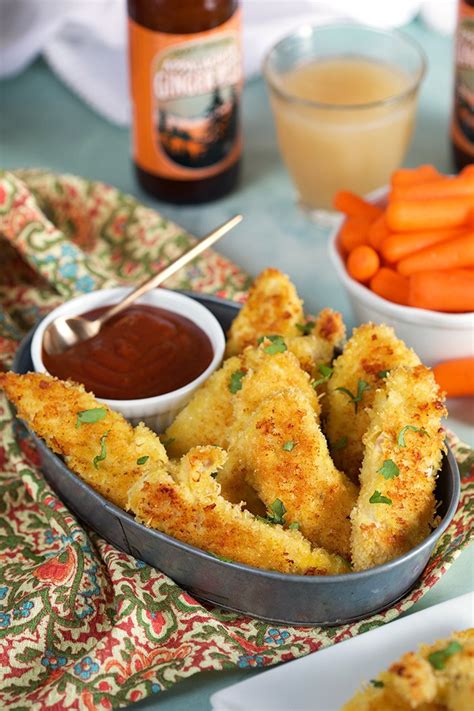 Easy Oven Baked Chicken Tenders Recipe - The Suburban Soapbox