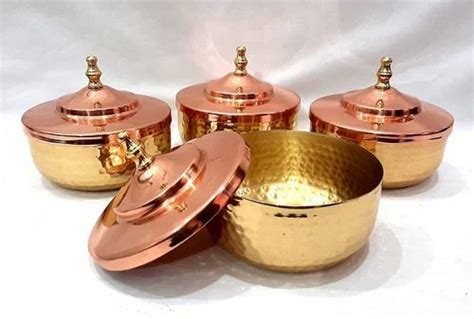 Ml Mofna Copper Ghee Pot With Spoon At Rs Piece In New Delhi