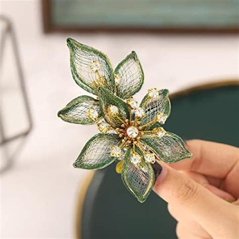 Amazon Kercisbeauty Emerald Green Hair Clip For Brides Bridesmaid