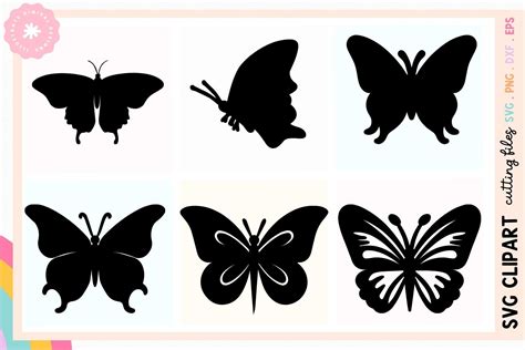 Butterfly Svg Cut Files Butterfly Png Graphic By Illuztrate