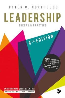 Leadership By Peter G Northouse Waterstones