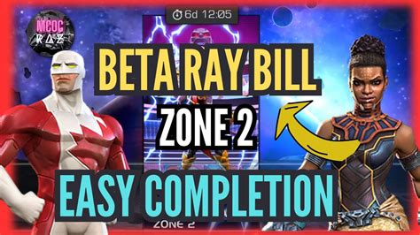 Mcoc Beta Ray Battle Zone 2 Best Team For Easy Completion Marvel Contest Of Champions Mcoc