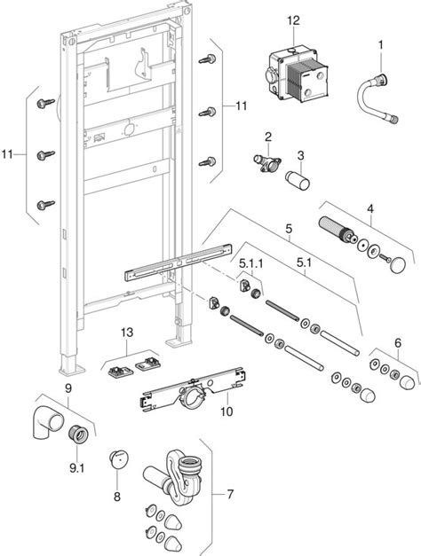 Geberit Duofix Element Za Pisoar 144 Cm Tamaro Geberit Katalog