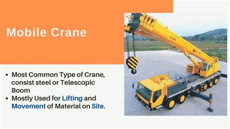 7 Types Of Crane Mostly Used In Construction