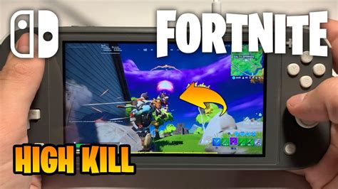 Fortnite on Nintendo Switch Lite #70 - YouTube