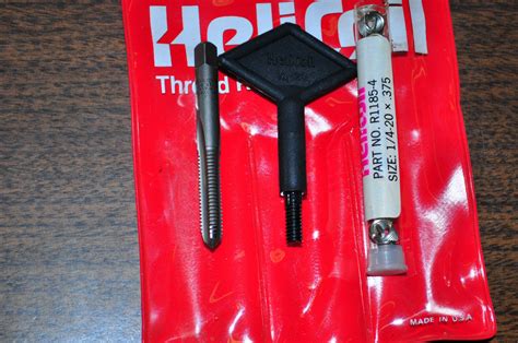 Helicoil 5521 4 1 4 20 Inch Coarse Thread Repair Kit Made In Usa Discount Warehouse Tools