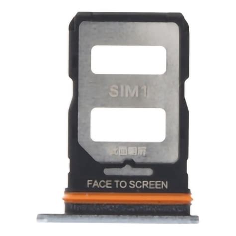 Original Tiroir Carte Sim Argent Pour Xiaomi 12T 12T Pro