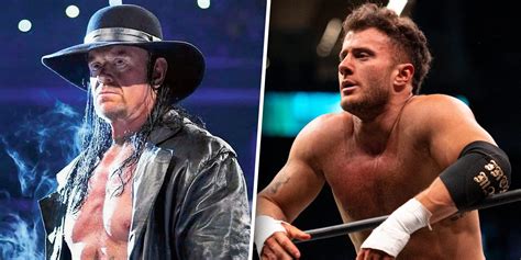 The Undertaker Advises Mjf To Hurry Up And Leave Aew For Wwe