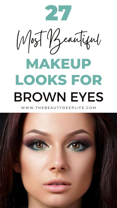 Brown Eyeshadow Looks Makeup Looks For Brown Eyes Fall Makeup Looks