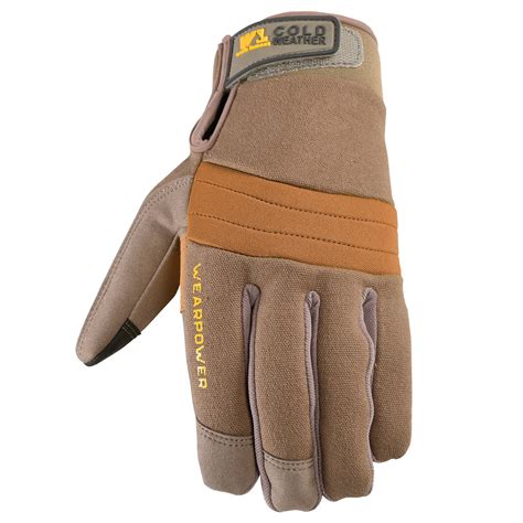 Wells Lamont Wells Lamont Mens Insulated Wearpower Synthetic Leather