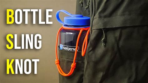 Bottle Sling Knot Carry Water Easily How To Youtube