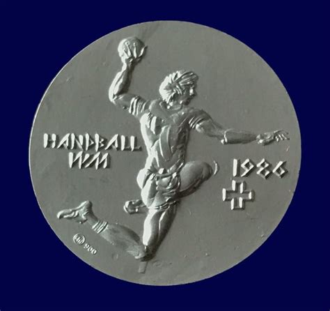 Silber Medaille Hans Erni Handball WM 1986 Acheter Sur Ricardo