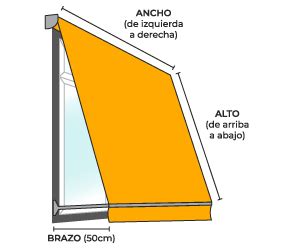 Toldo De Brazo Stor Con Cofre Tilia A Medida Toldo Stor Precios