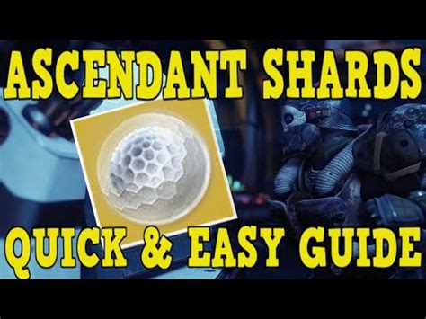 DESTINY 2 HOW TO GET ASCENDANT SHARDS NEW UPDATED GUIDE TO GET