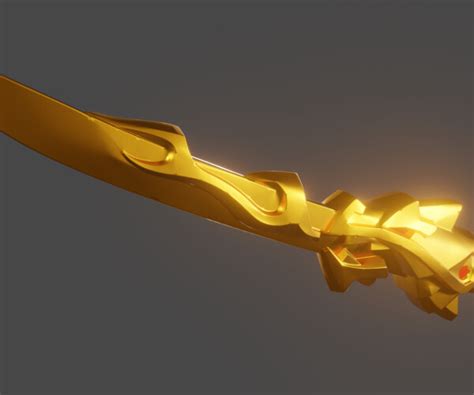 ArtStation - Lego Ninjago Sword of fire - 3D printable | Game Assets